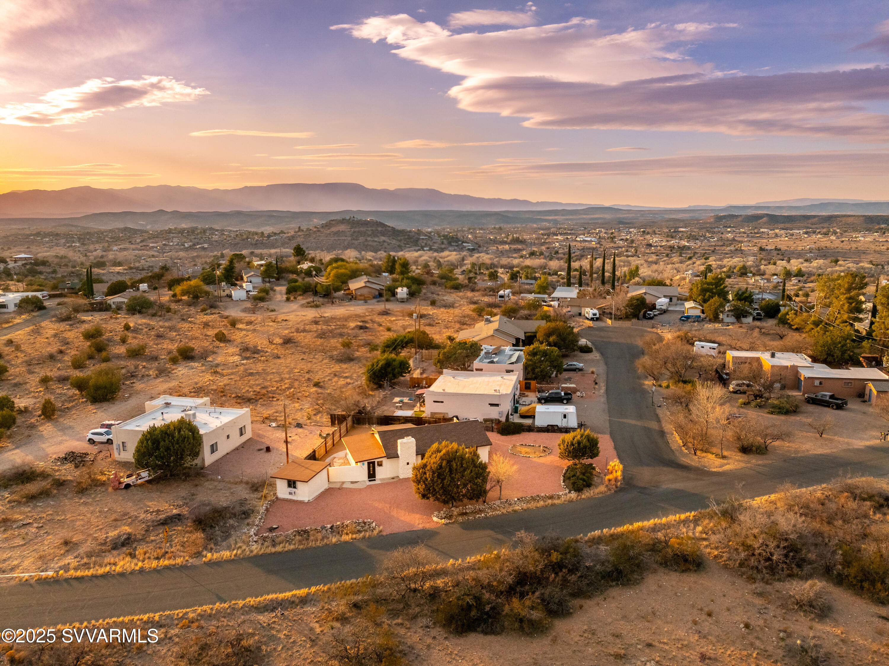 4875 East Mallard Drive Rimrock, AZ 86335 - Photo 5 of 36 an aerial view of residential houses with outdoor space