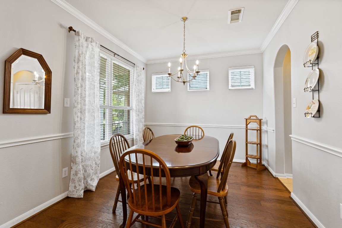 5318 Wisteria Brook Lane Spring, TX 77379 - Photo 9 of 50 a view of a dining room with furniture window and wooden floor