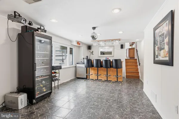 a view of a storage & utility room
