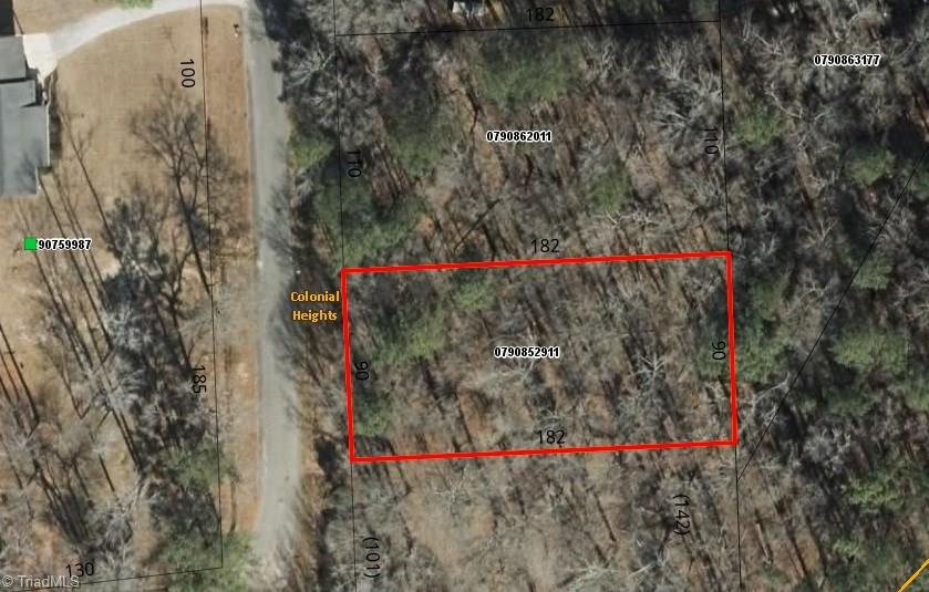 County GIS Provided Aerial Plot Map 