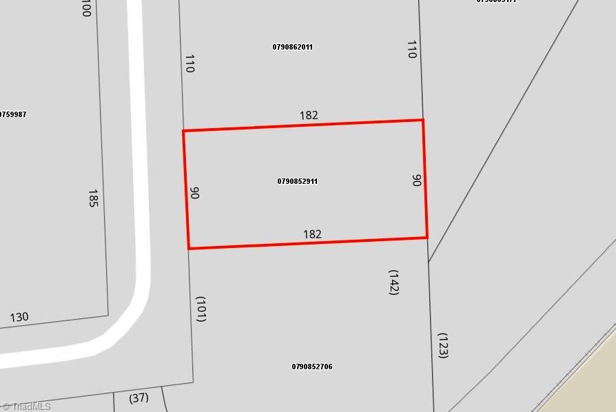 County GIS Provided Plot Map