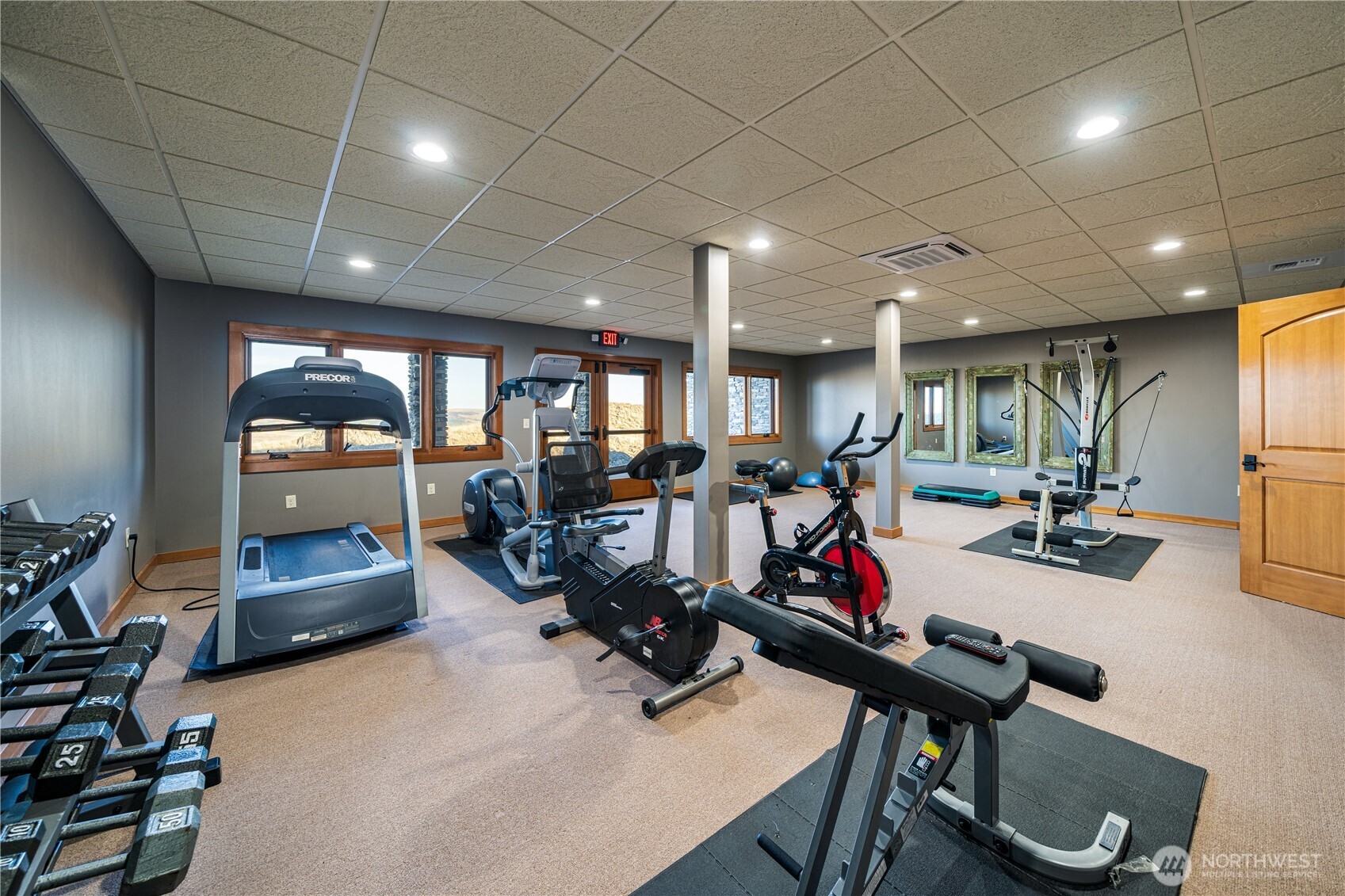 17 Vista Ridge Road Brewster, WA 98812 - Photo 36 of 40 a view of a room with gym equipment