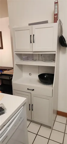 a close view of washer and dryer