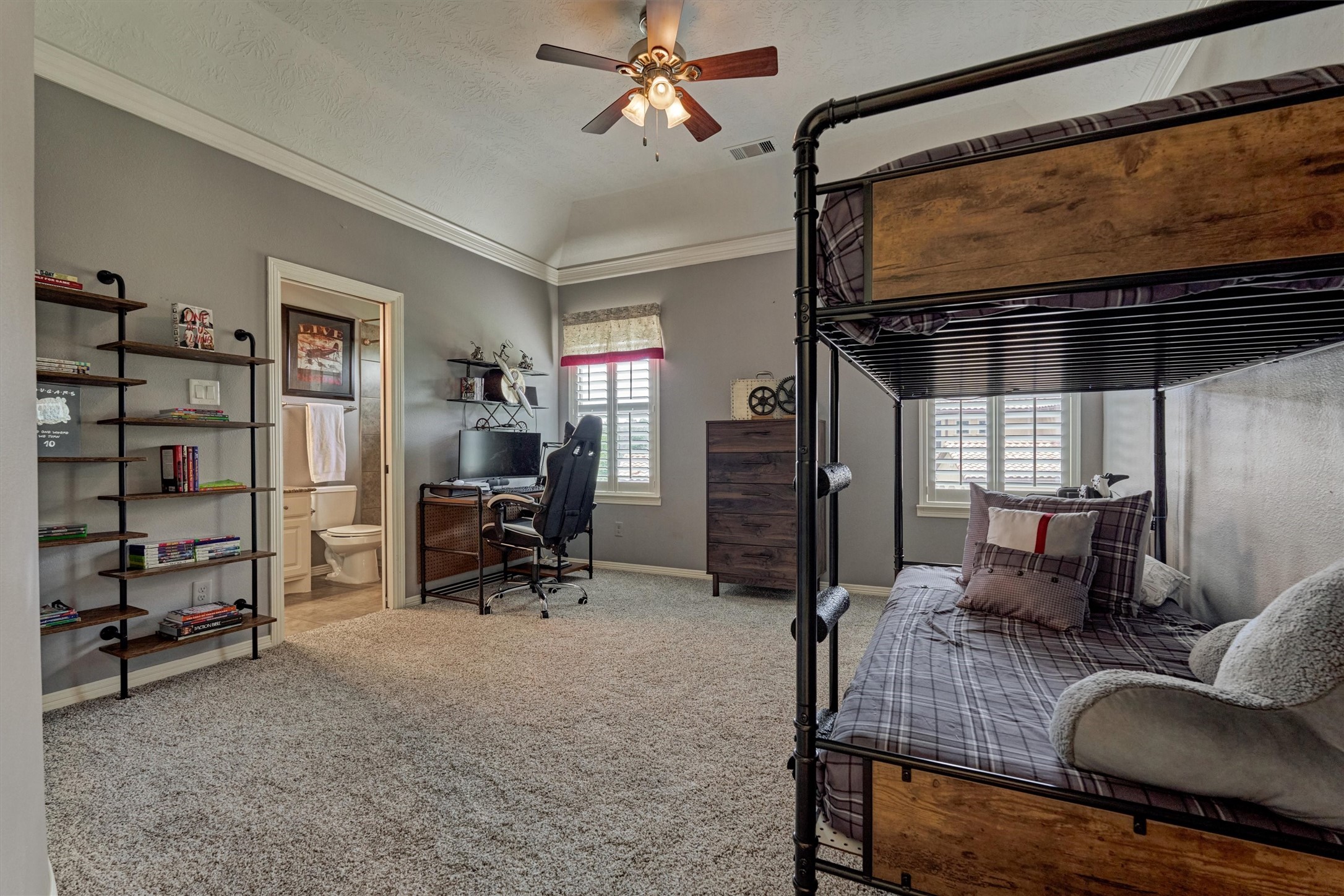 67 South Sage Sparrow Circle Spring, TX 77389 - Photo 37 of 49 a work room with furniture and gym equipment