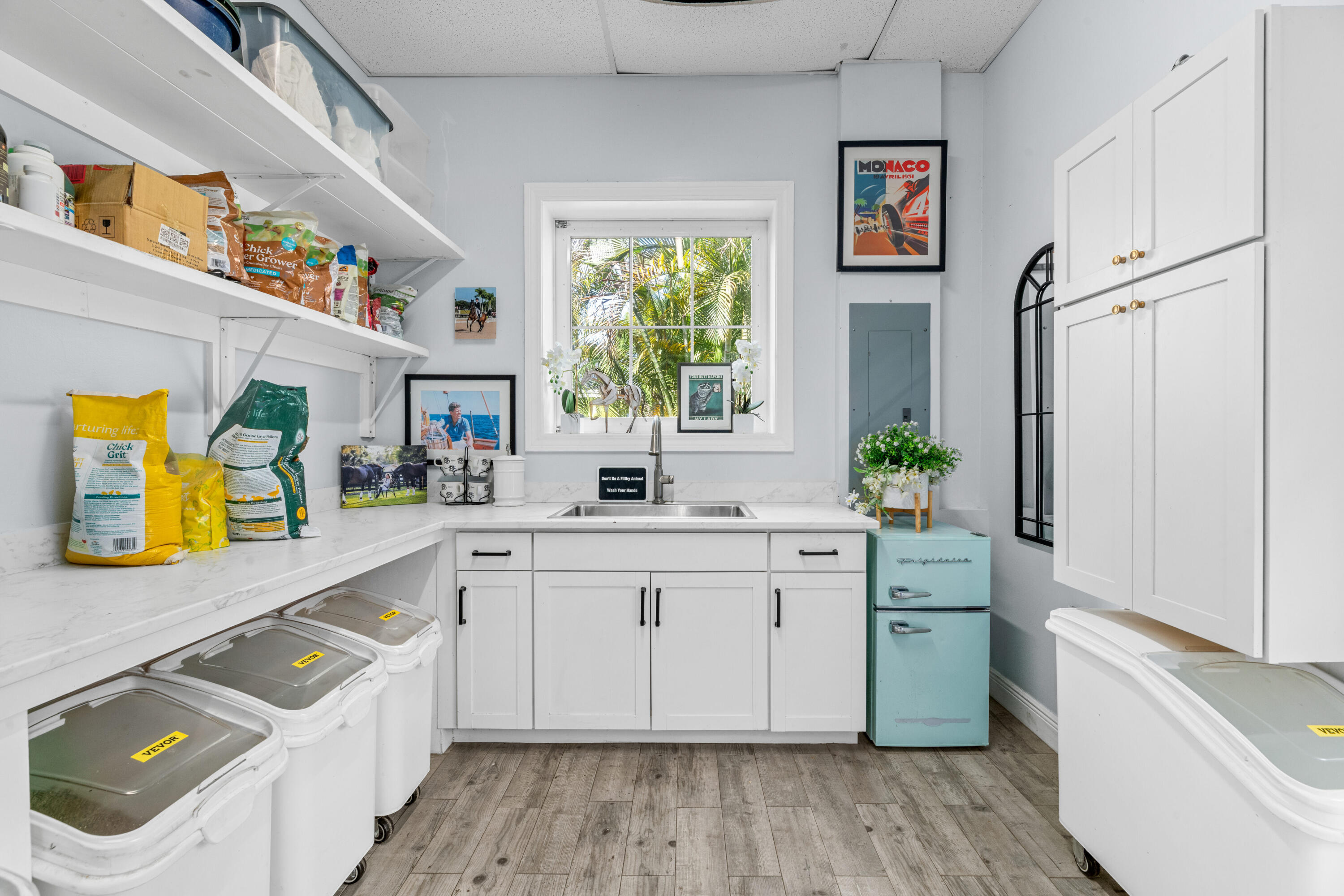 15161 Collecting Canal Road Loxahatchee Groves, FL 33470 - Photo 17 of 116 Barn One Feedroom