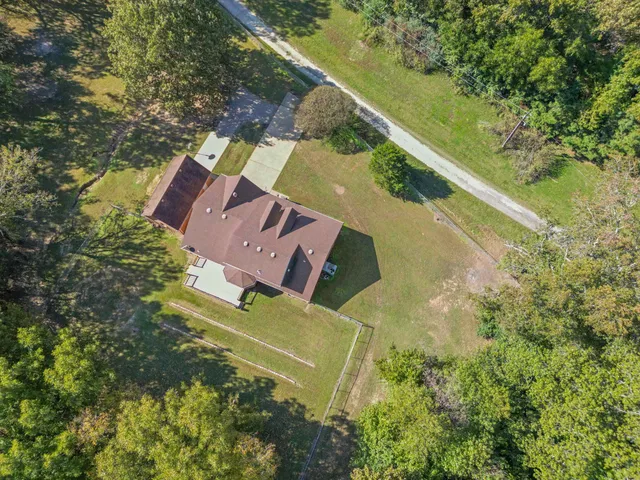 a bird view of building
