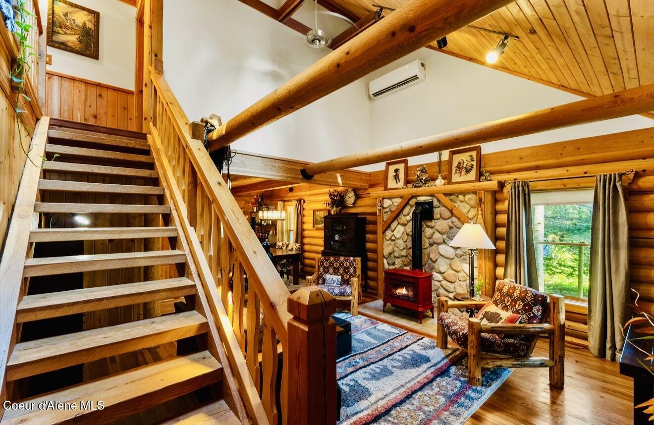 70 Hawkins Road Sagle, ID 83860 - Photo 5 of 30 Custon Stairway