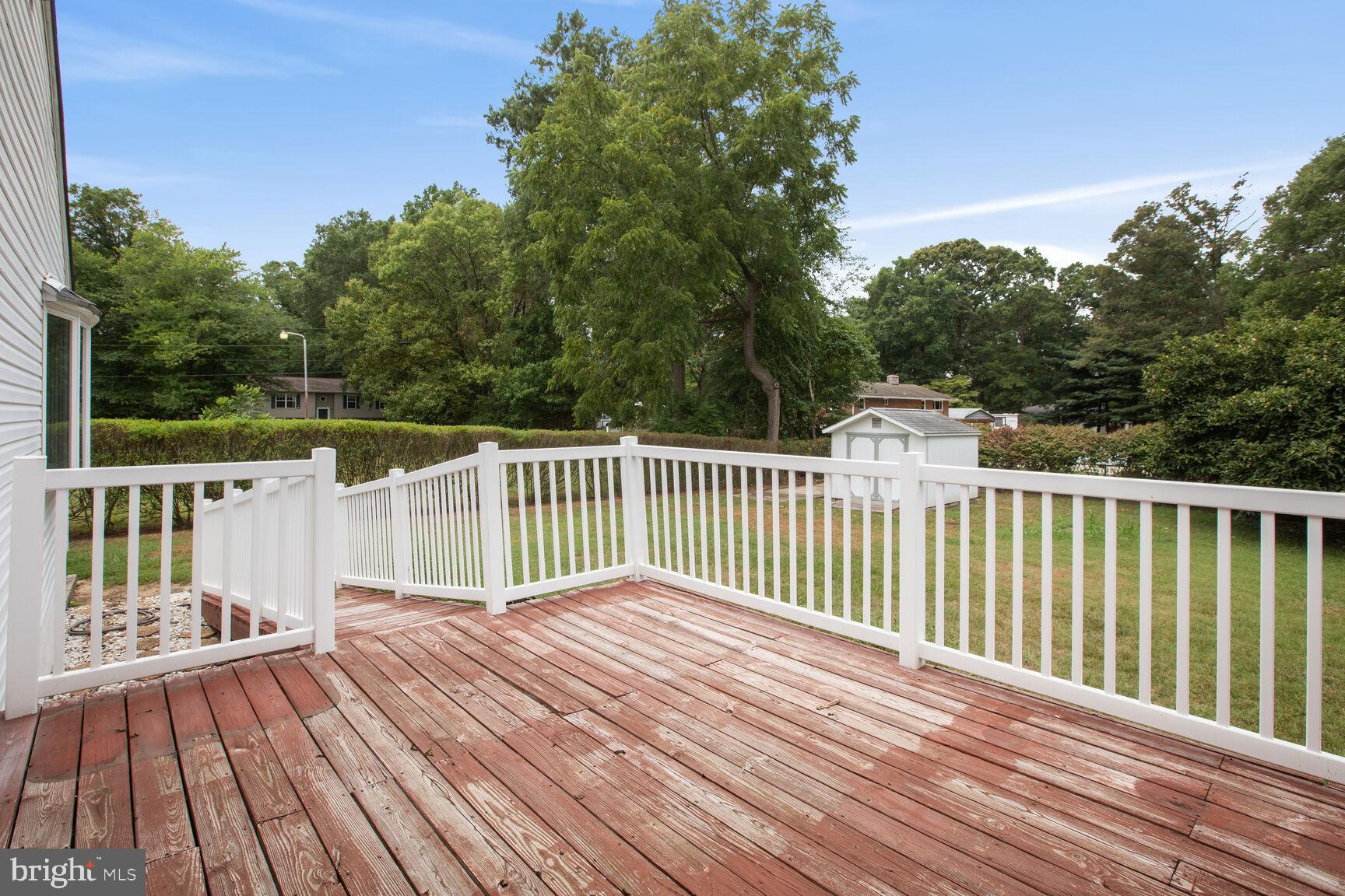 78 Burns Crossing Road Severn, MD 21144 - Photo 47 of 62 Alt. view of the deck