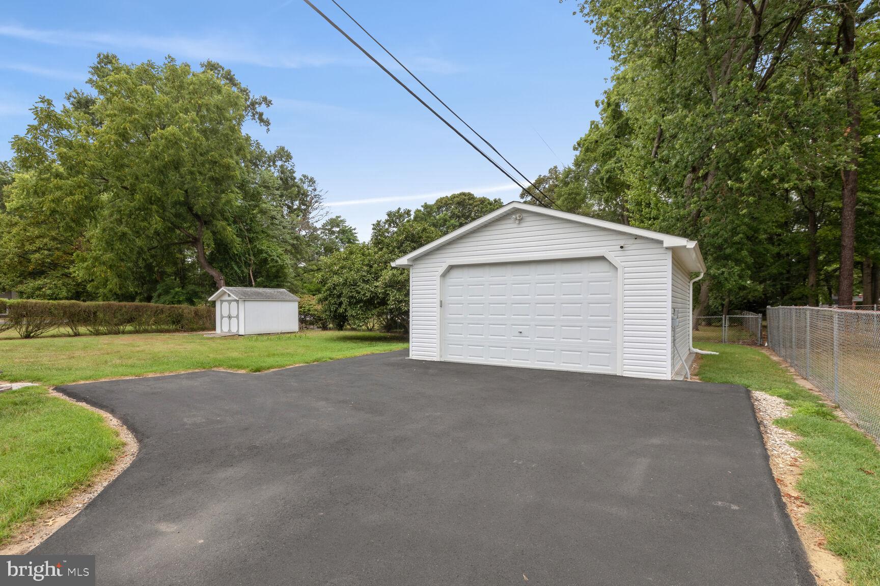 78 Burns Crossing Road Severn, MD 21144 - Photo 50 of 62 Rear Garage with polymer seal coating flooring