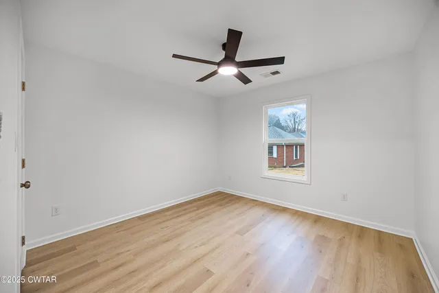 wooden floor in an empty room