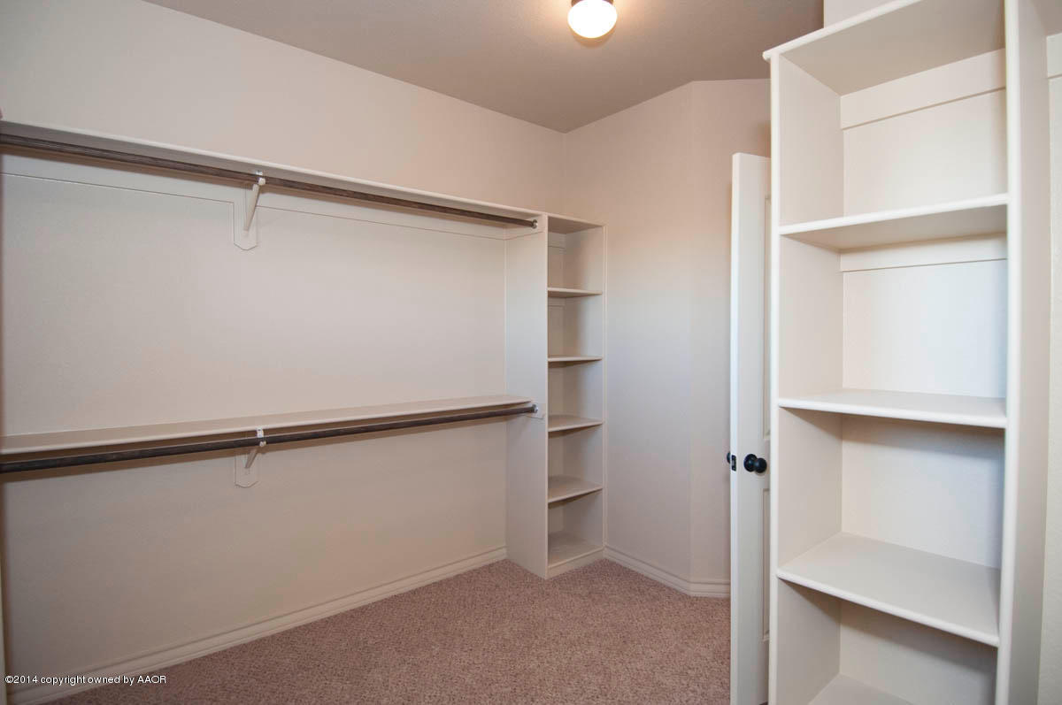 19001 Quail Crossing Road Bushland, TX 79124 - Photo 17 of 34 MASTER CLOSET VIEW 2