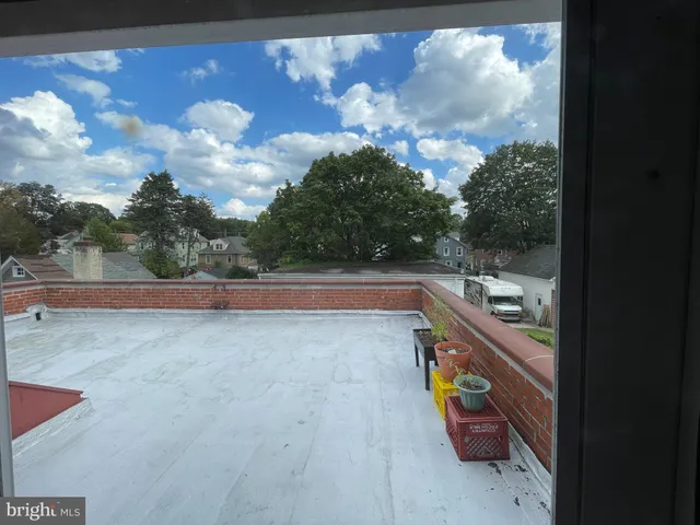 a view of outdoor space and city view