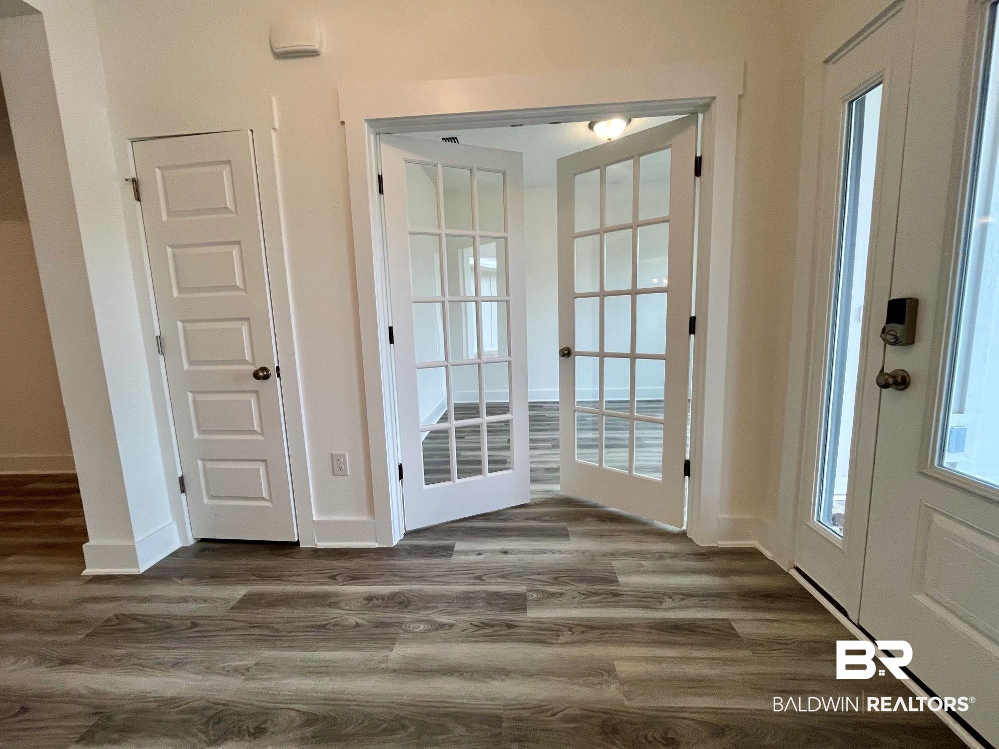 334 Barndling Street Fairhope, AL 36532 - Photo 6 of 34 Entryway with dark hardwood / wood-style flooring