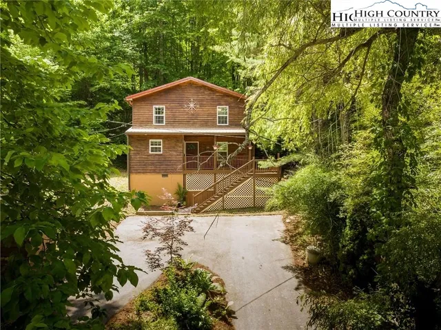 a front view of a house with a balcony