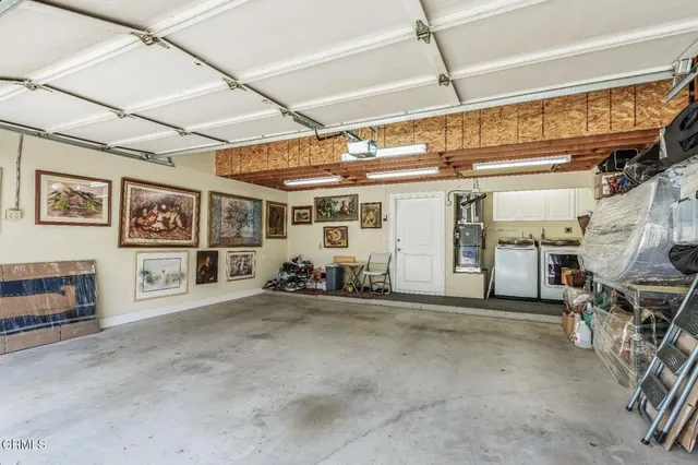 a view of a bike garage