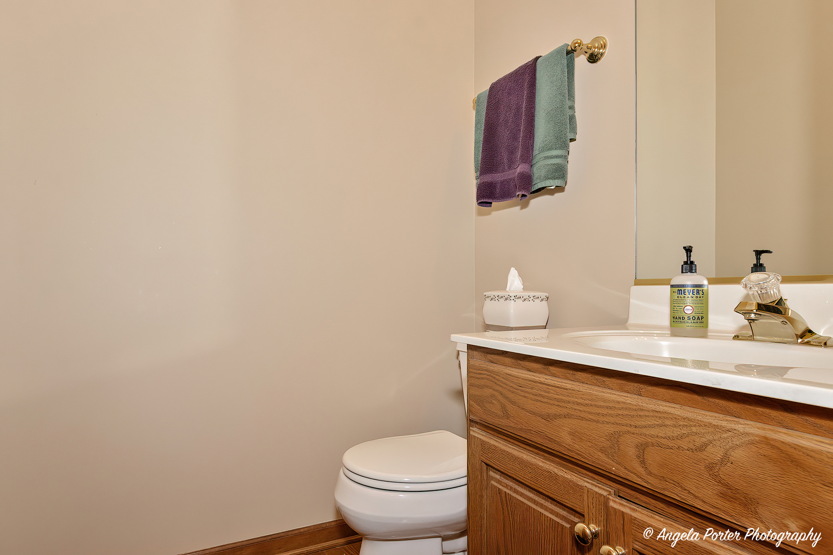 471 White Oaks Drive Cary, IL 60013 - Photo 9 of 39 a bathroom with a granite countertop toilet sink and mirror