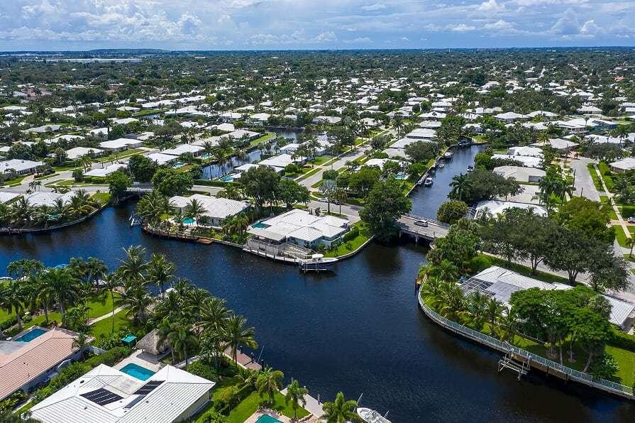 1230 Cypress Way Boca Raton, FL 33486 - Photo 28 of 34 Aerial