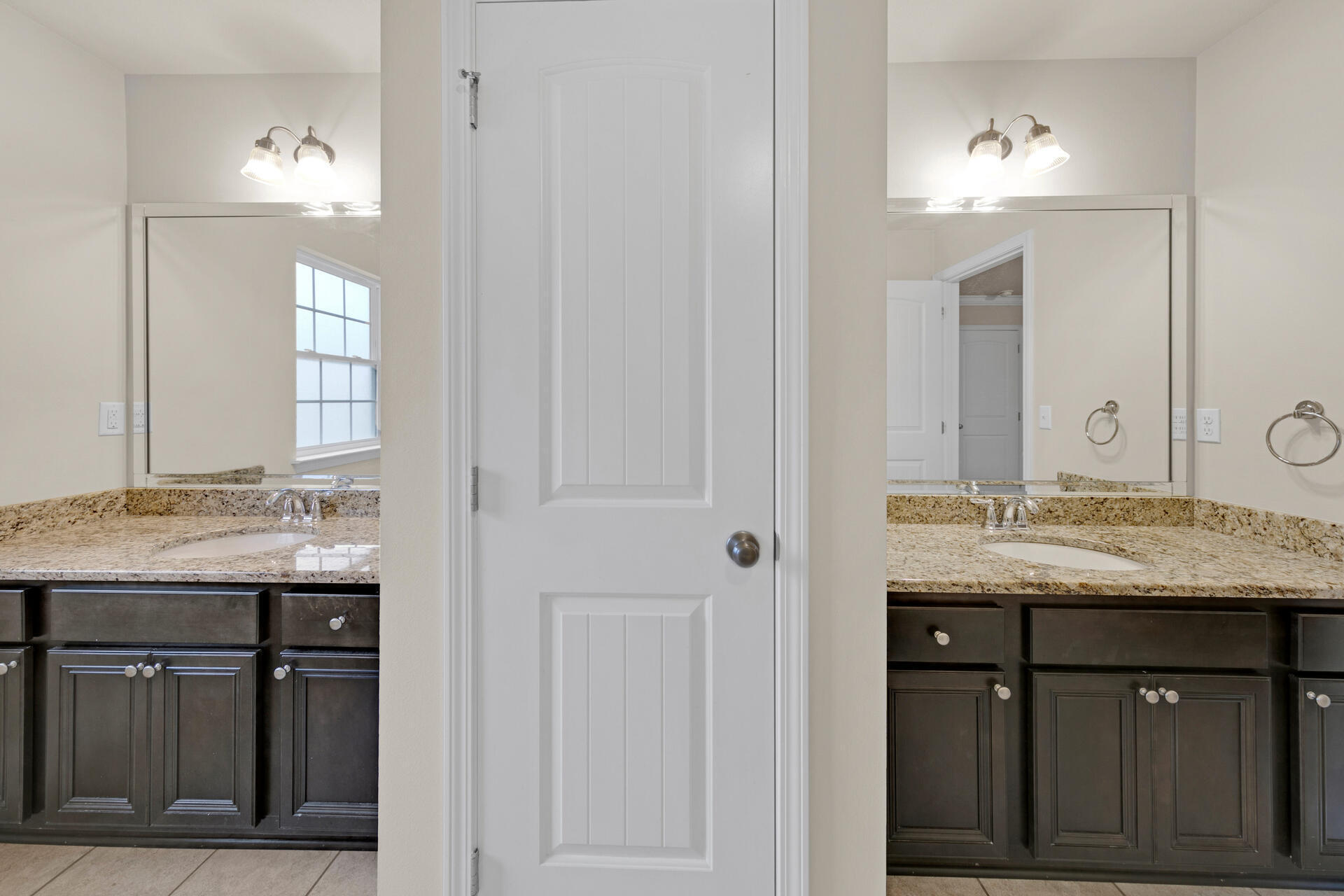 40 Horn Beam Way Santa Rosa Beach, FL 32459 - Photo 16 of 37 a bathroom with a granite countertop sink and a mirror