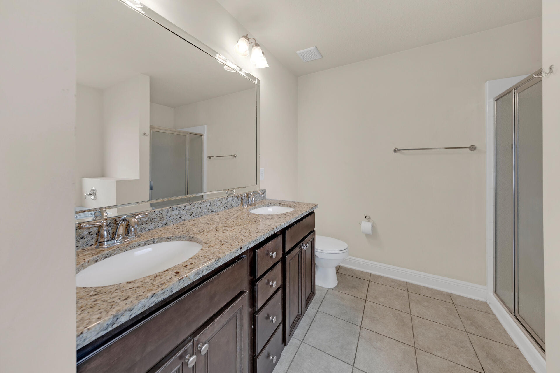 40 Horn Beam Way Santa Rosa Beach, FL 32459 - Photo 26 of 37 a bathroom with a granite countertop sink and a mirror