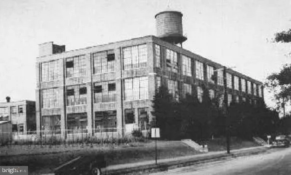 a view of a building with street view