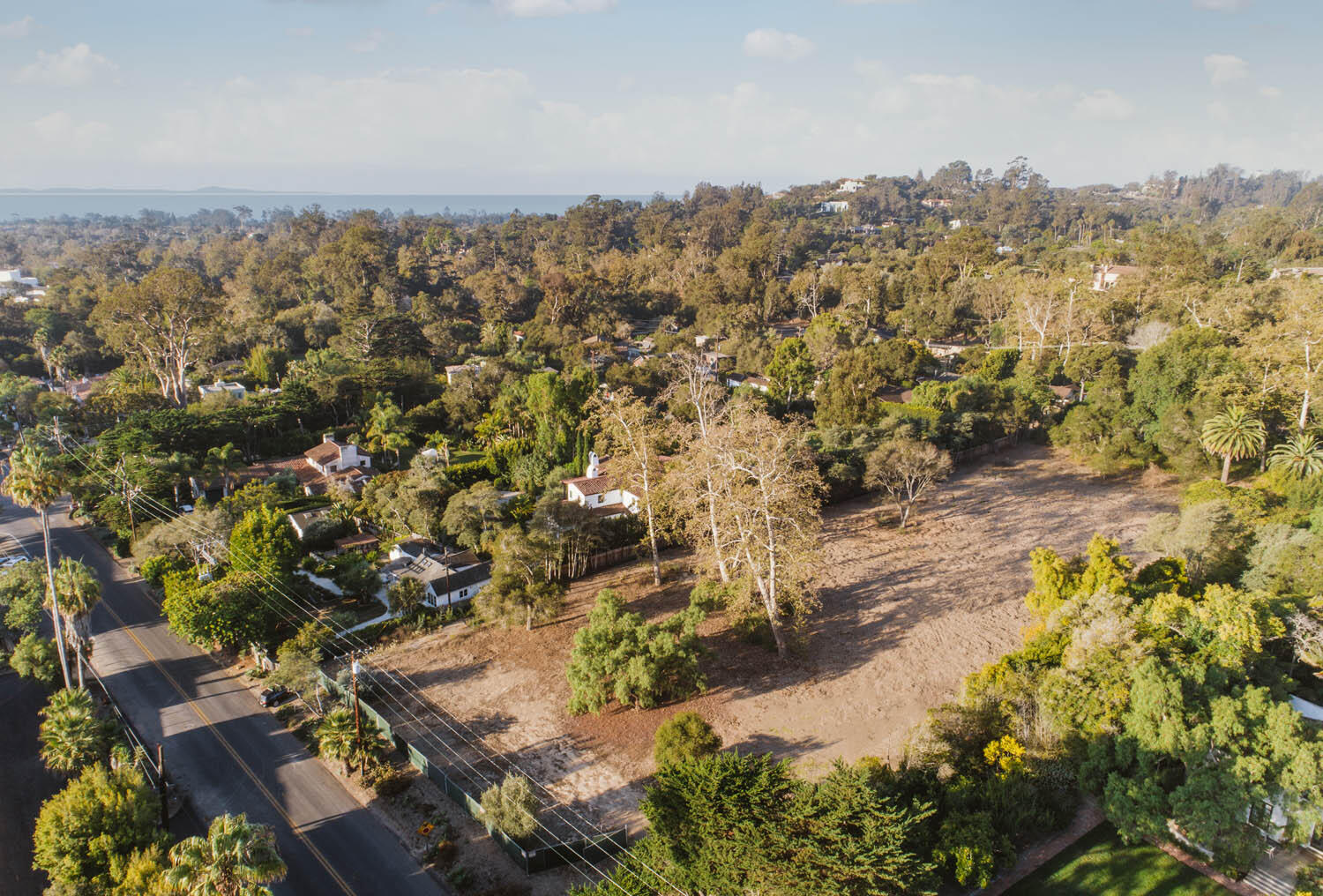 525 Hot Springs Road Montecito, CA 93108 - Photo 1 of 5 an aerial view of house with yard