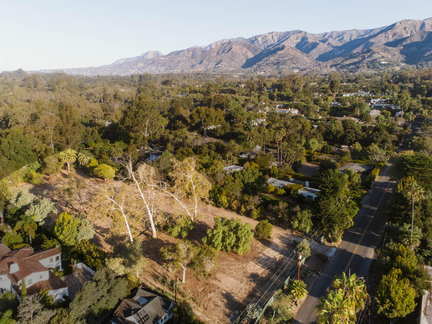525 Hot Springs Road Montecito, CA 93108 - Photo 2 of 5 a view of city and mountain