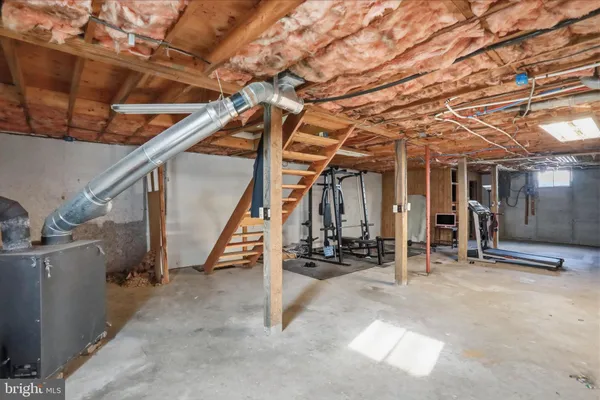 a view of under construction room and staircase