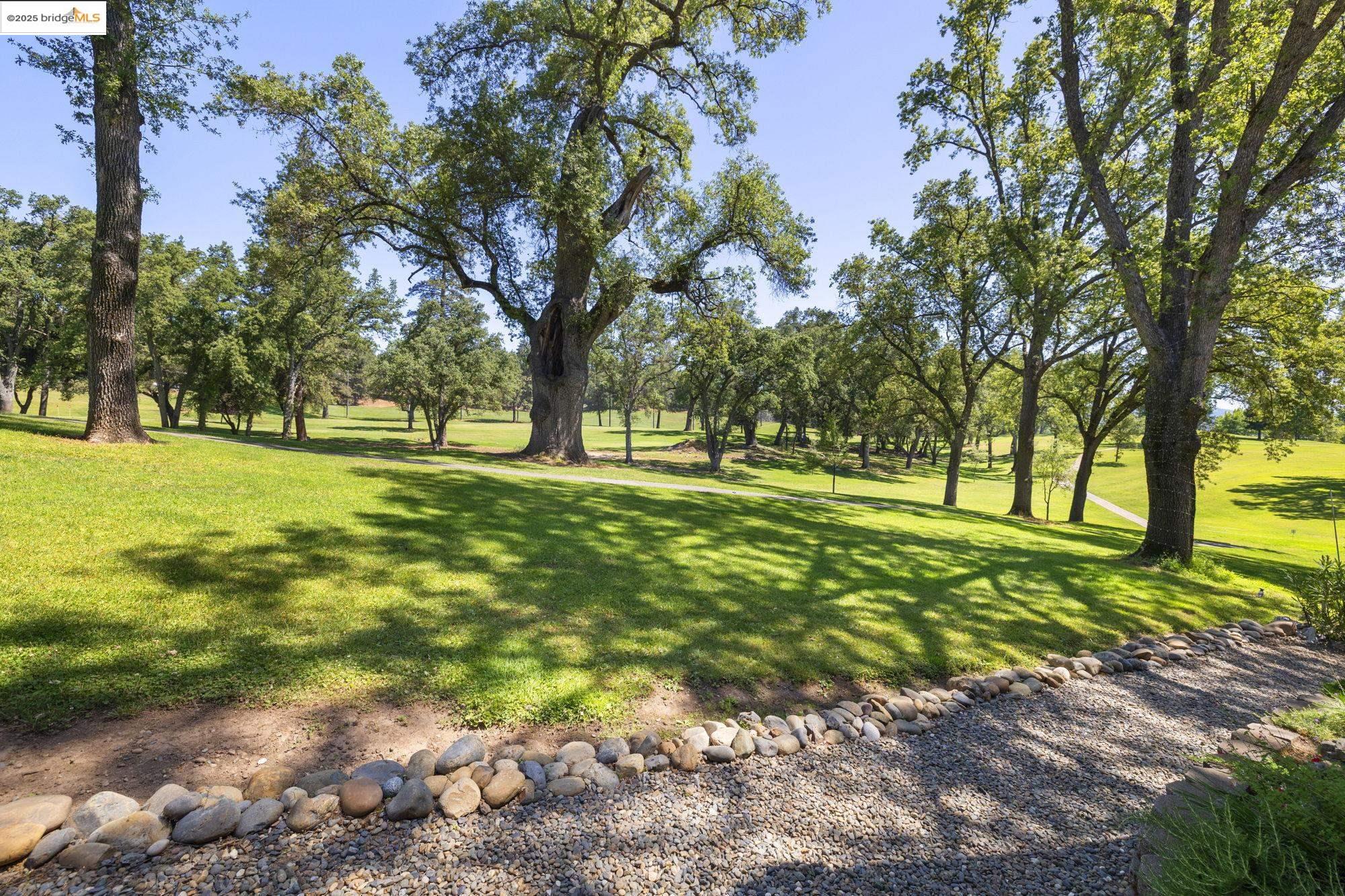 19400 Reid Circle Groveland, CA 95321 - Photo 10 of 60 a backyard of a house with lots of green space and fountain