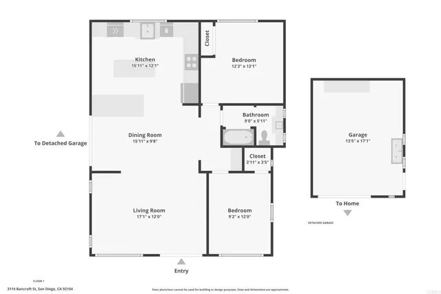 a view of a livingroom with a fireplace and wooden floor