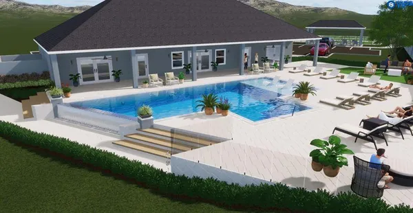 a picture of a person on a street