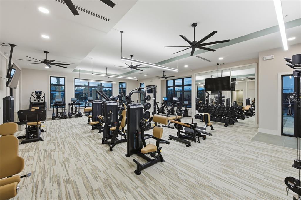 9821 Autumn Rdg Avenue Riverview, FL 33578 - Photo 19 of 30 a view of a room with gym equipment