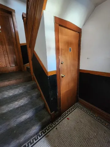 a view of an entryway