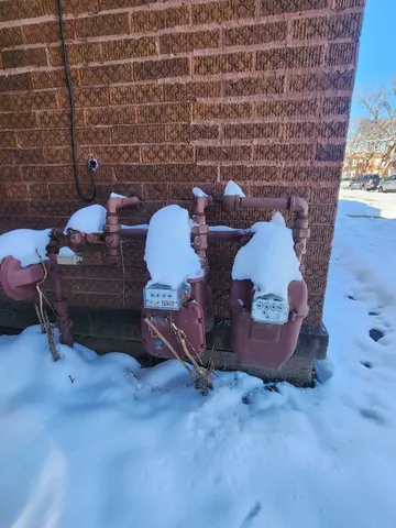 a backyard of a house