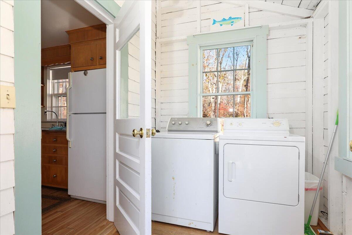 45 Cottontail Road Wellfleet, MA 02667 - Photo 10 of 44 a utility room with closet dryer and washer