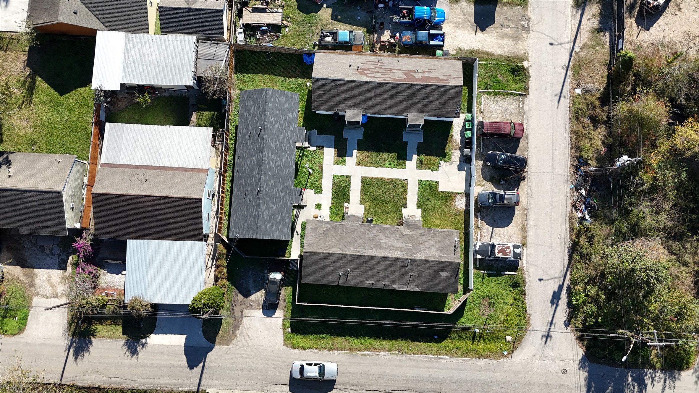 6901 Dumble Street Houston, TX 77021 - Photo 24 of 26 a bird view of a house with a yard