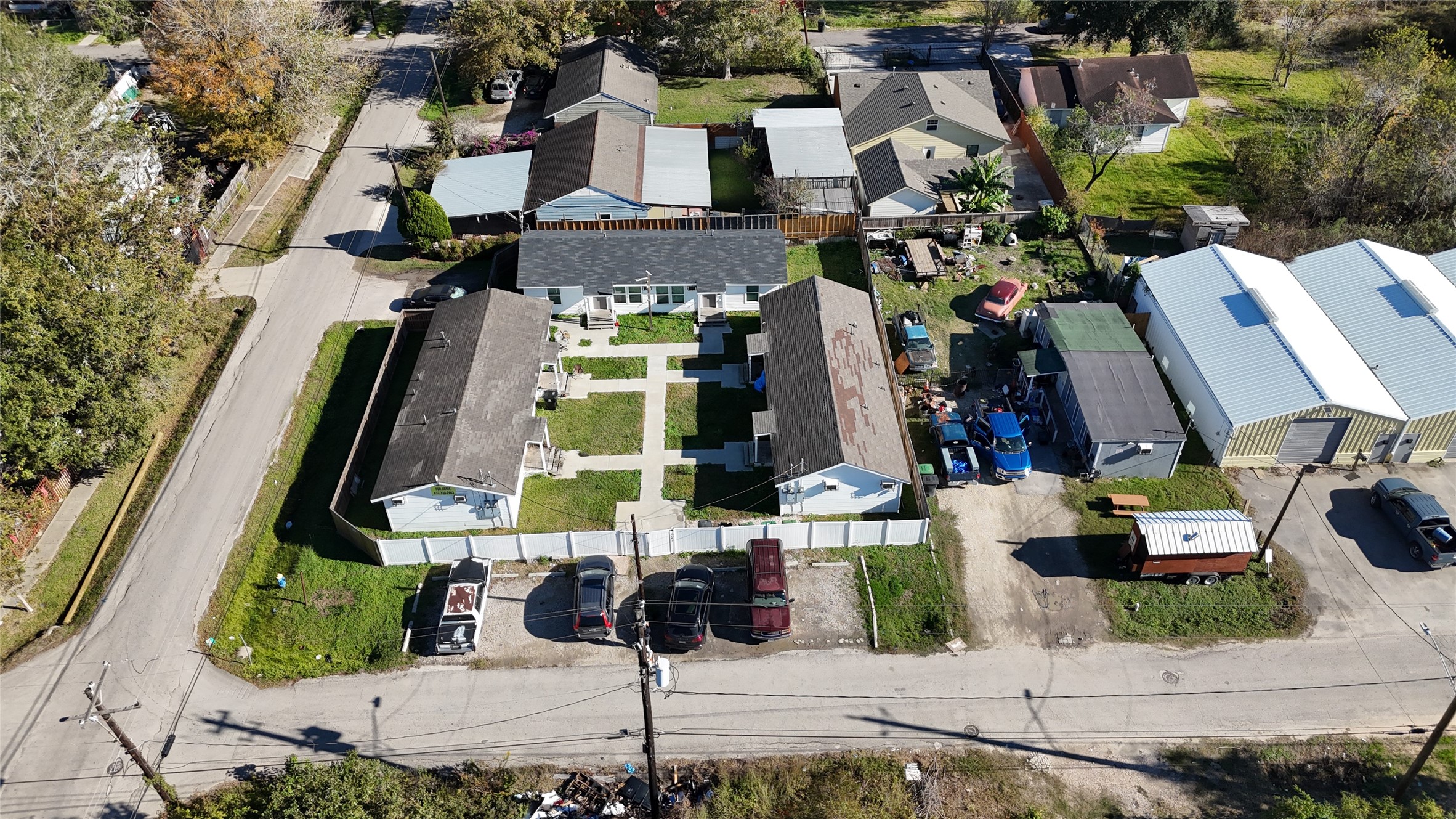 6901 Dumble Street Houston, TX 77021 - Photo 26 of 26 an aerial view of multiple houses