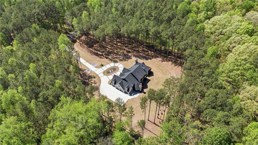 1315 Sandy Creek Road Fayetteville, GA 30214 - Photo 99 of 107 an aerial view of a house with a yard
