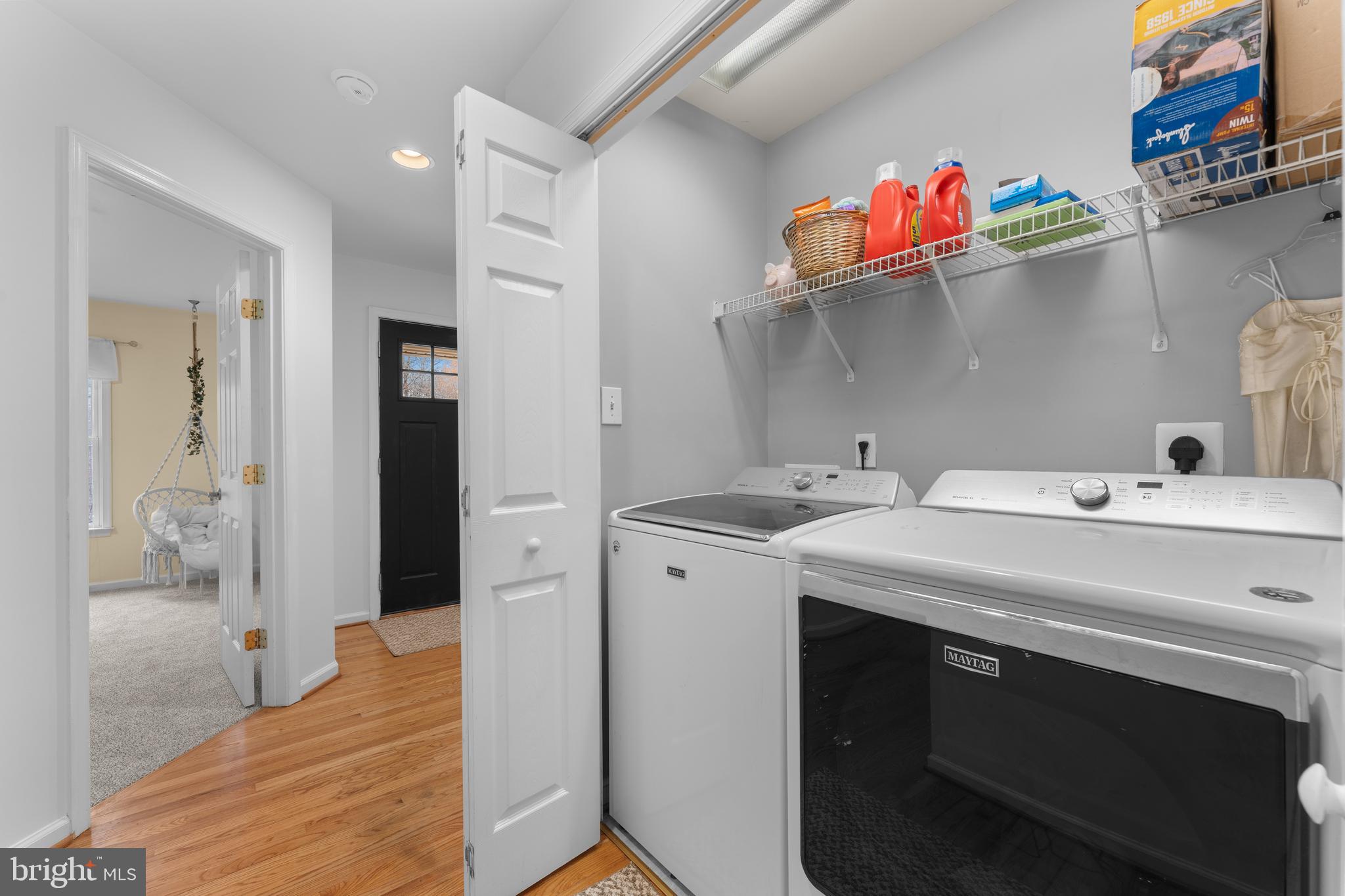 1522 Meander Run Road Locust Dale, VA 22948 - Photo 29 of 72 a utility room with dryer and washer