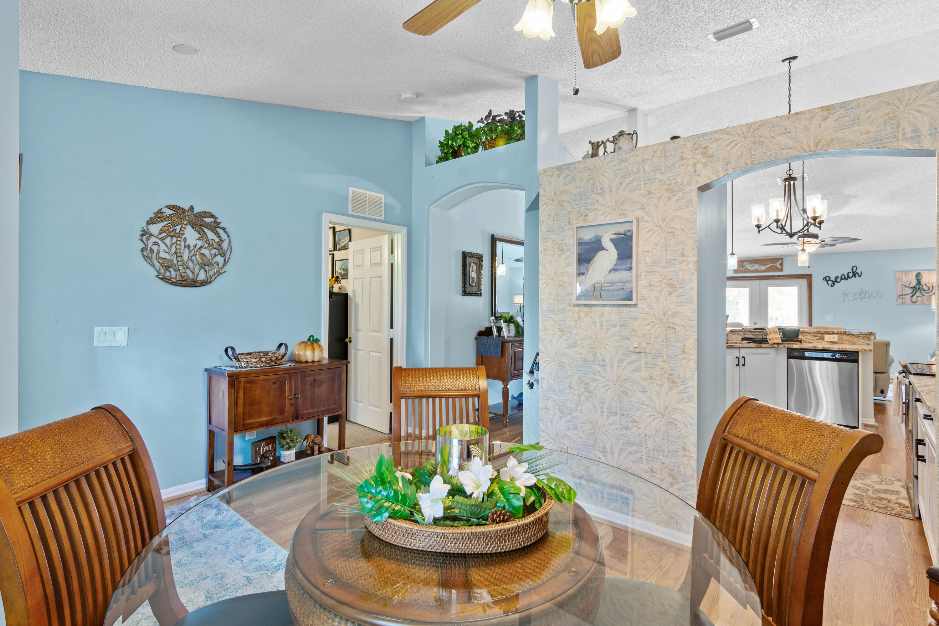 1817 Southwest Davis Street Port St. Lucie, FL 34953 - Photo 9 of 52 a view of a dining room with furniture