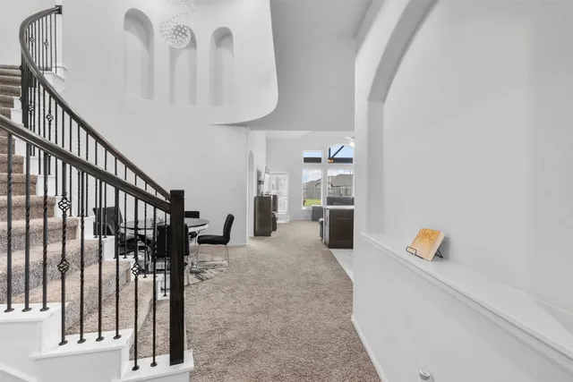 a view of entryway and hall