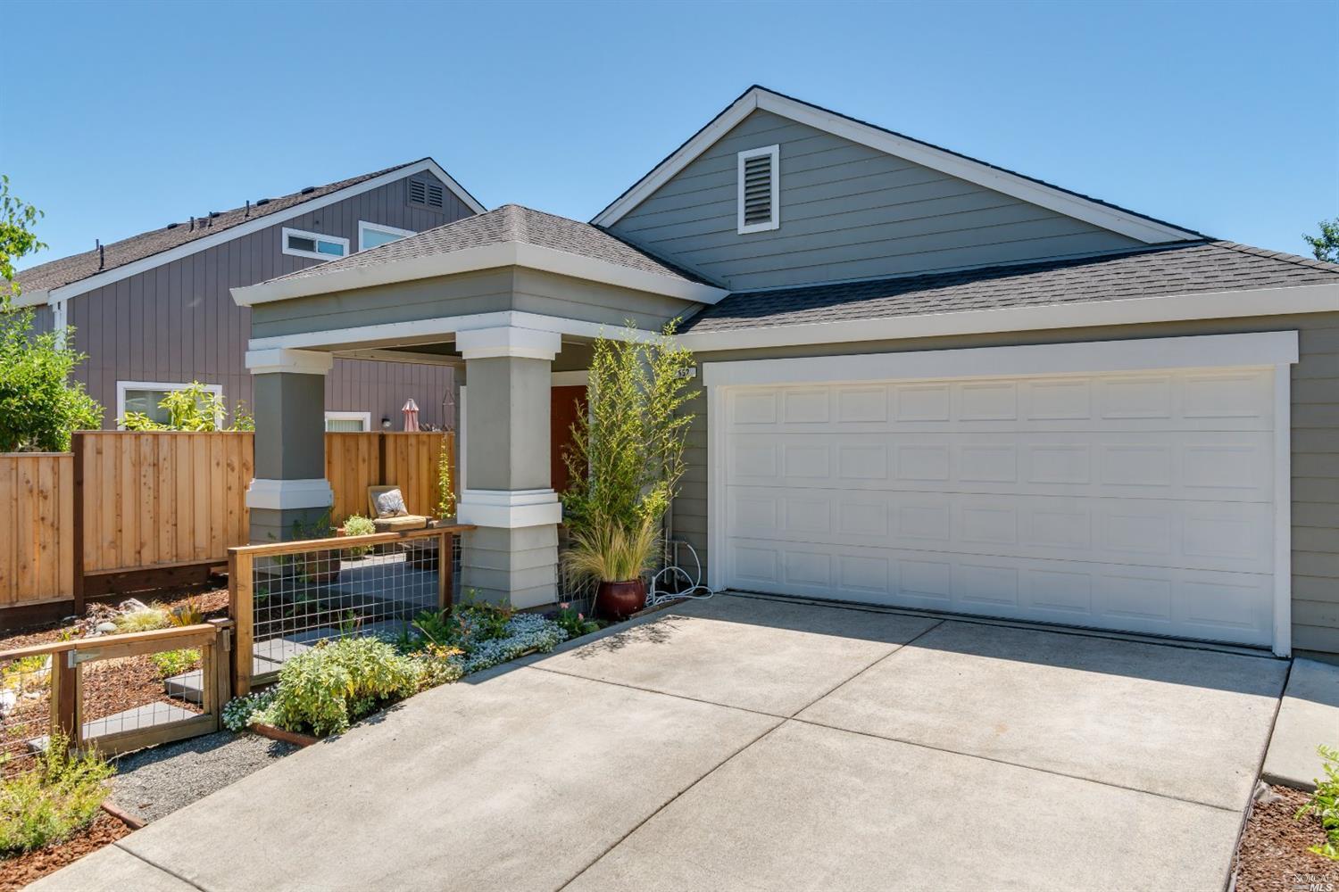 652 Powderhorn Avenue Santa Rosa, CA 95407 - Photo 1 of 1 a front view of a house with garden