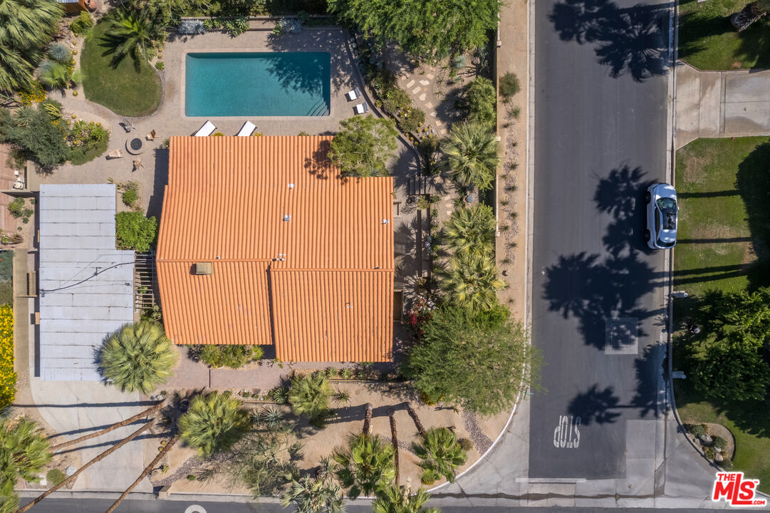 73589 Haystack Road Palm Desert, CA 92260 - Photo 41 of 54 an aerial view of a house