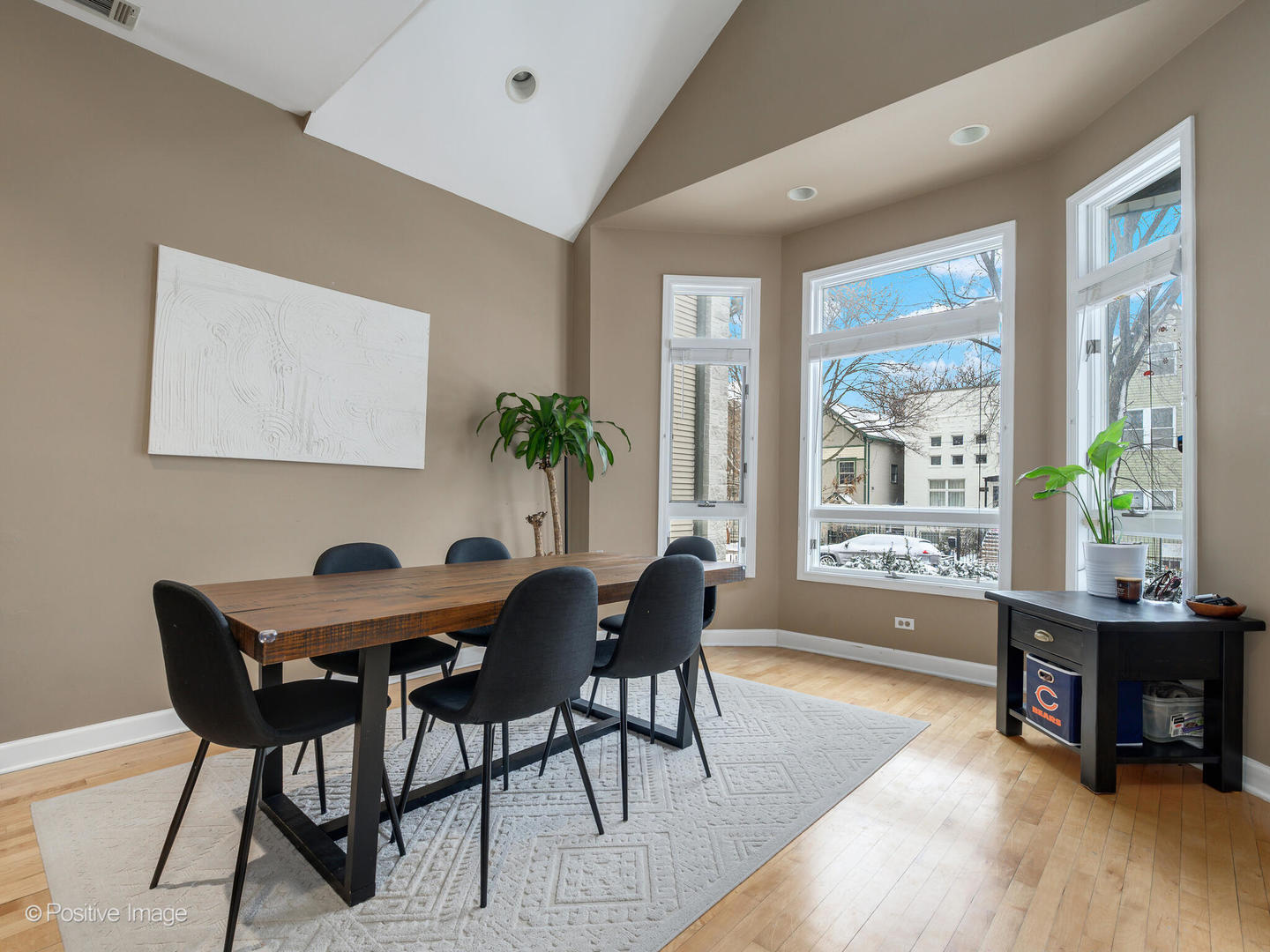 1720 West Altgeld Street Chicago, IL 60614 - Photo 2 of 11 a view of a dining room with furniture window and wooden floor