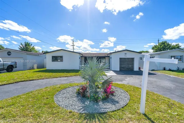 a view of a house with swimming pool