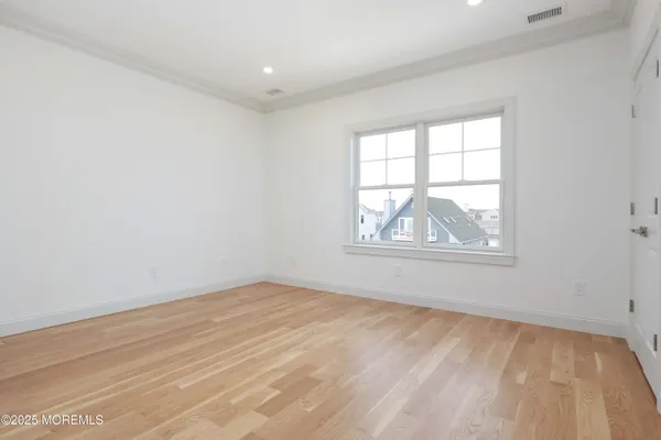 an empty room with window