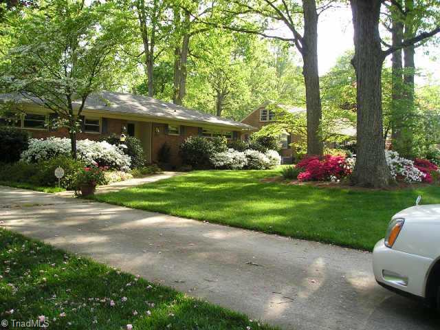 208 Kirk Road Greensboro, NC 27455 - Photo 1 of 8 Exterior Front. Front