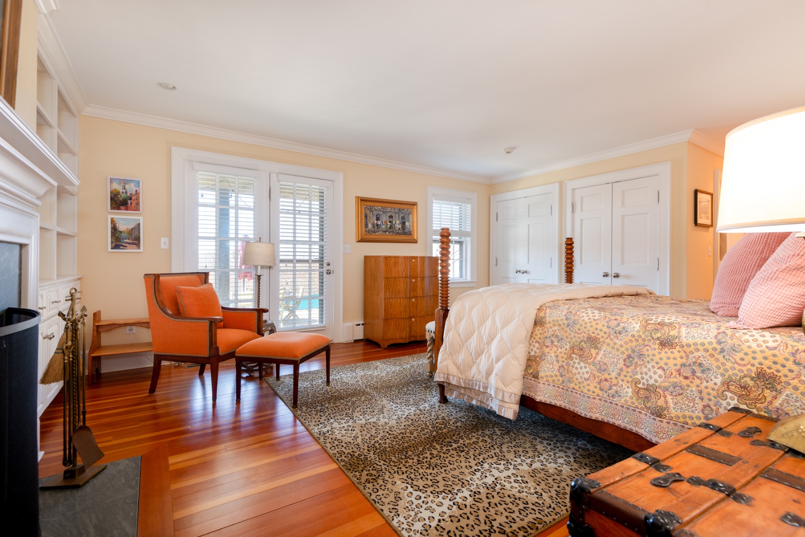5 Old Quidnet Milk Route Nantucket, MA 02554 - Photo 33 of 62 a bedroom with furniture and wooden floor