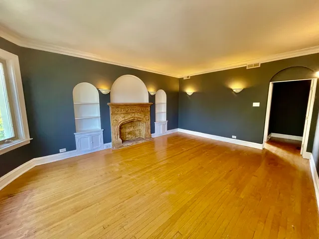 a view of a indoor basketball court