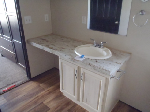 964 Railyard Drive Kyle, TX 78640 - Photo 15 of 25 Bathroom with vanity and dark wood finished floors