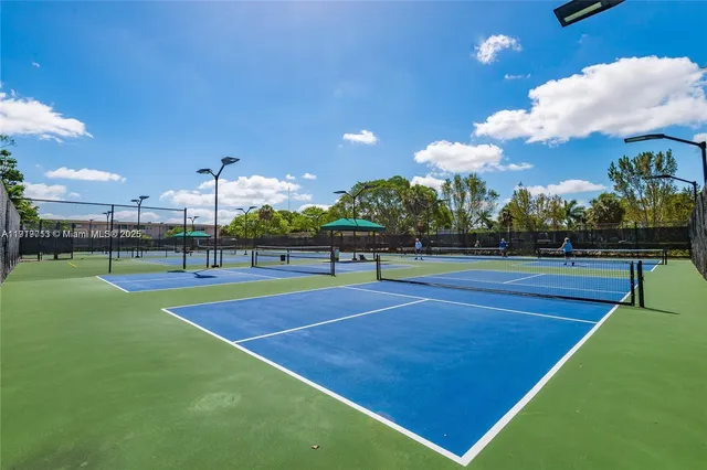 a view of a tennis court